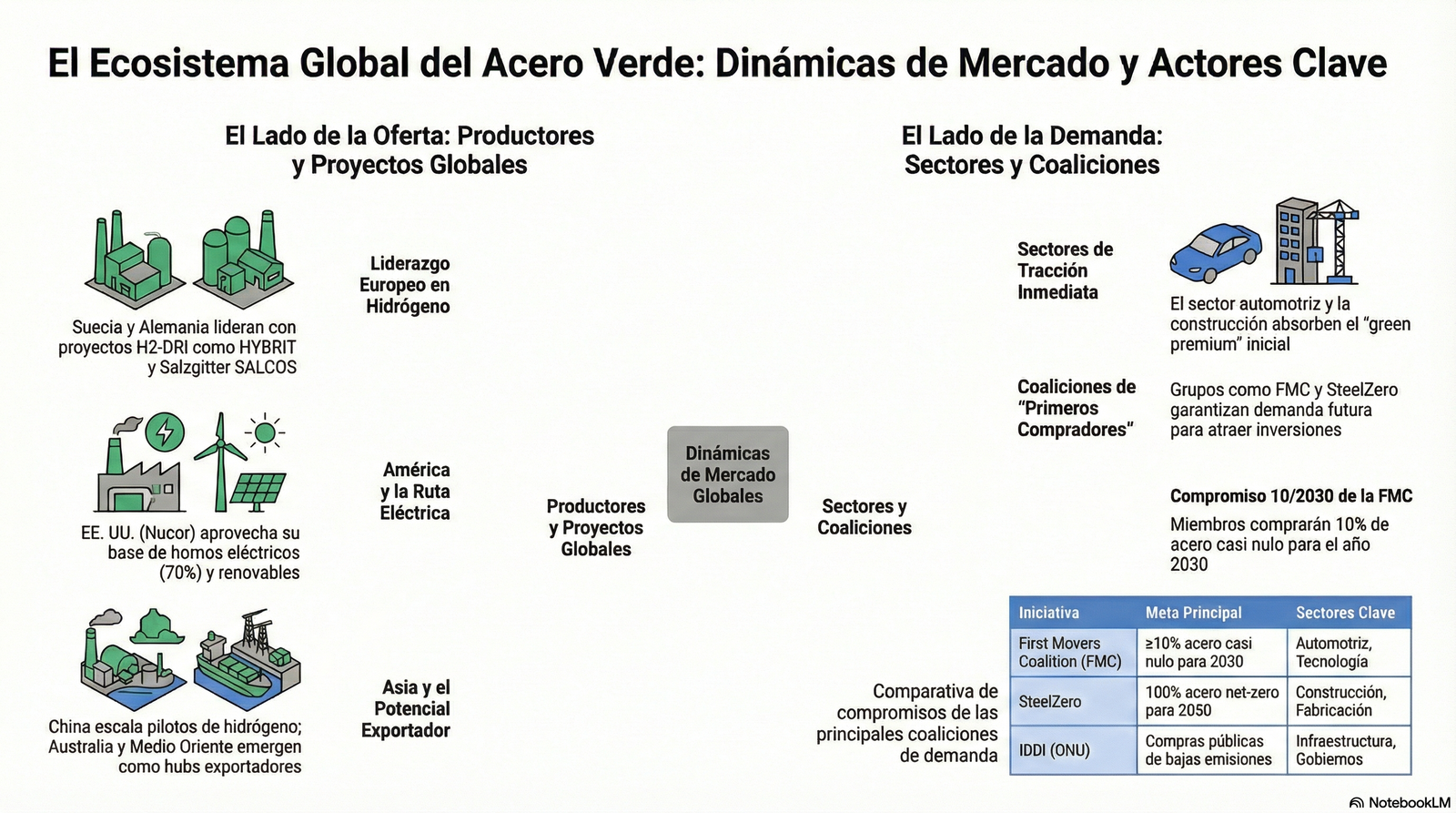 Dinámica del mercado global: productores, compradores y programas de compras sostenibles